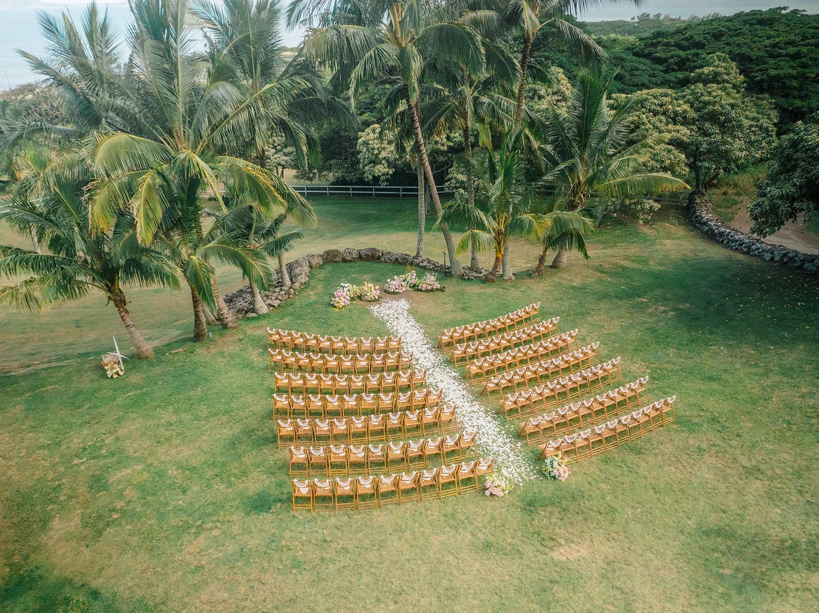 Kualoa Ranch Oahu wedding venue