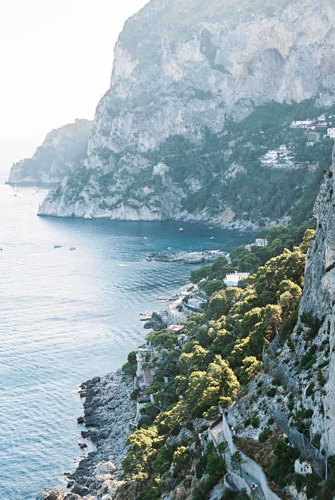 Amalfi Coast cliff view