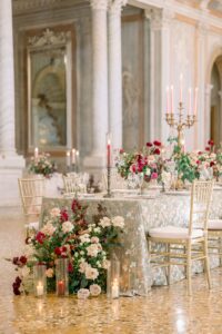 luxury Venice Italy wedding reception